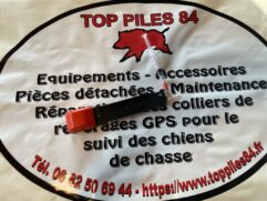 Balise GPS pour collier Garmin types T5/TT10/TT15 standard toutes versions (FR/US/EU)